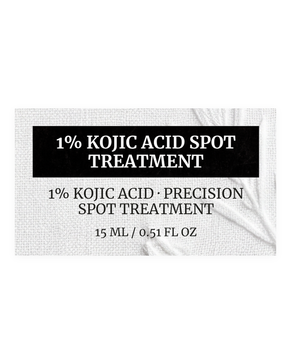 1% KOJIC ACID SPOT TREATMENT